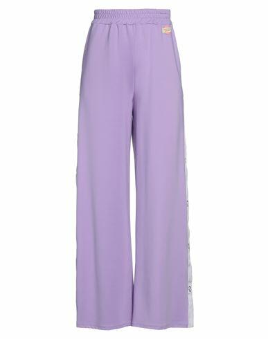 Twenty Easy By Kaos Woman Pants Lilac Polyester, Elastane Cover