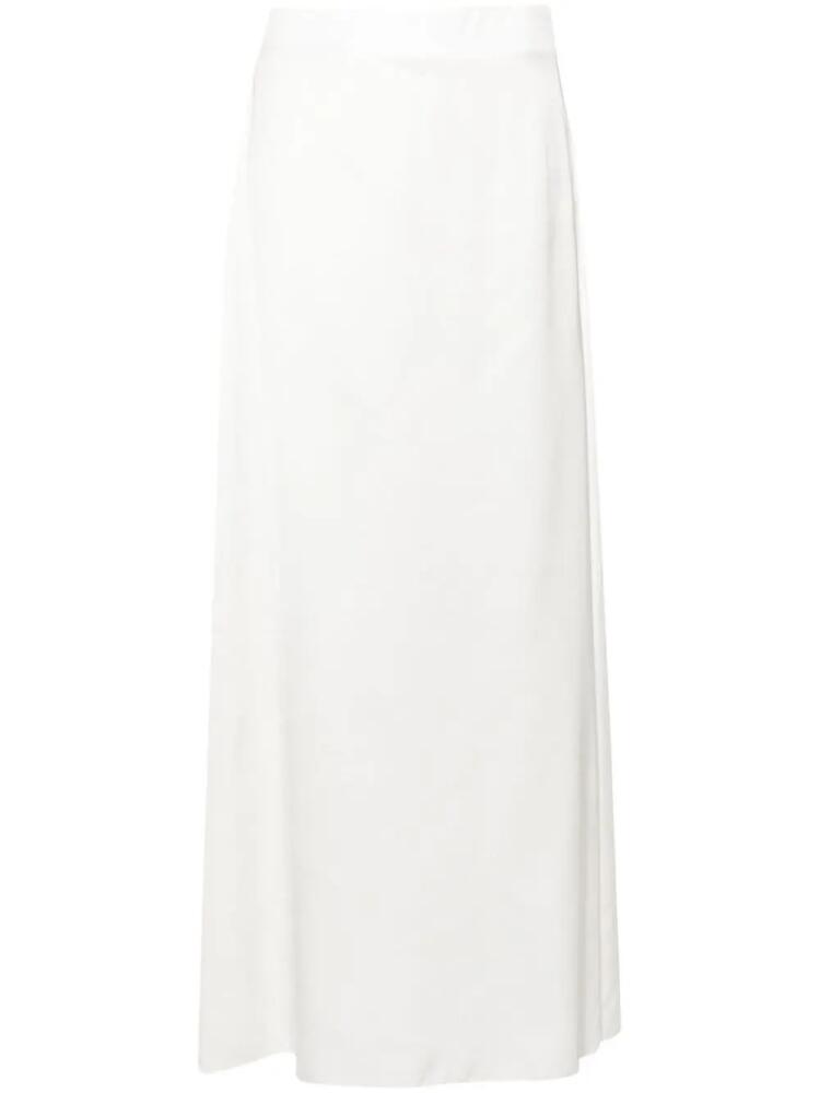 Peserico satin maxi skirt - Neutrals Cover