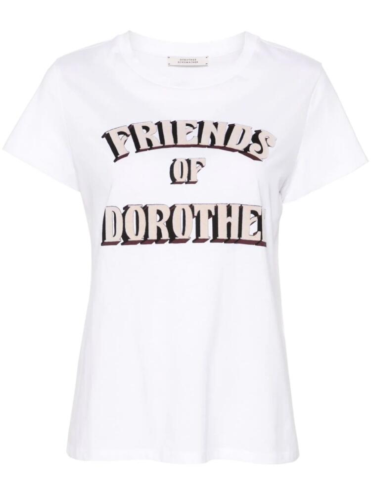 Dorothee Schumacher Friends of Dorothee T-shirt - White Cover