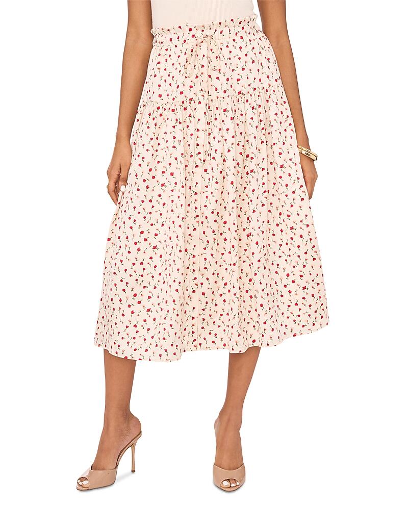 1.state Drawstring Midi Skirt Cover