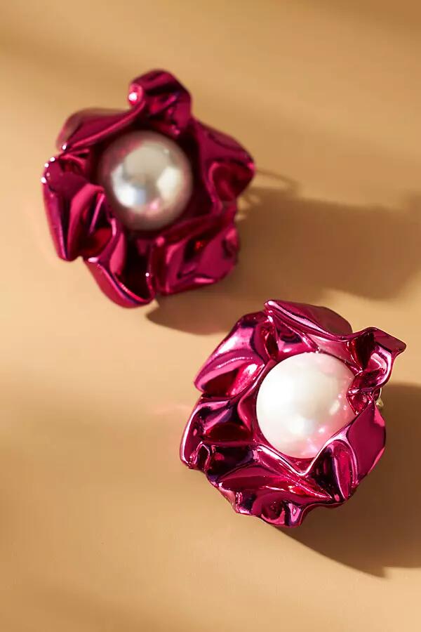 Sterling King Titania Pearl Earrings Cover