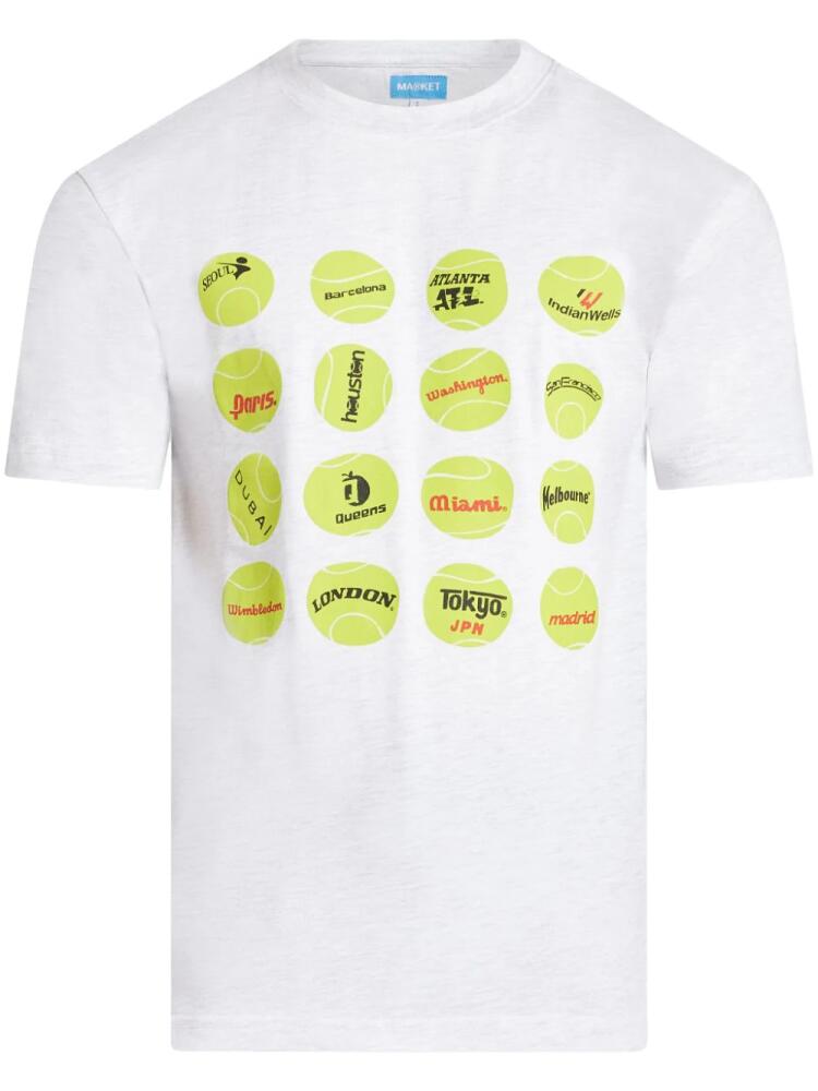 MARKET Grand Slam T-shirt - White Cover