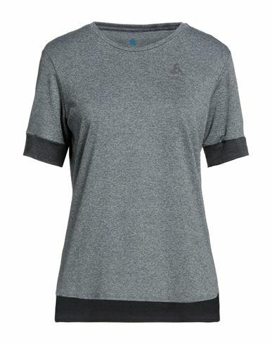 Odlo Woman T-shirt Grey Polyester, Elastane Cover