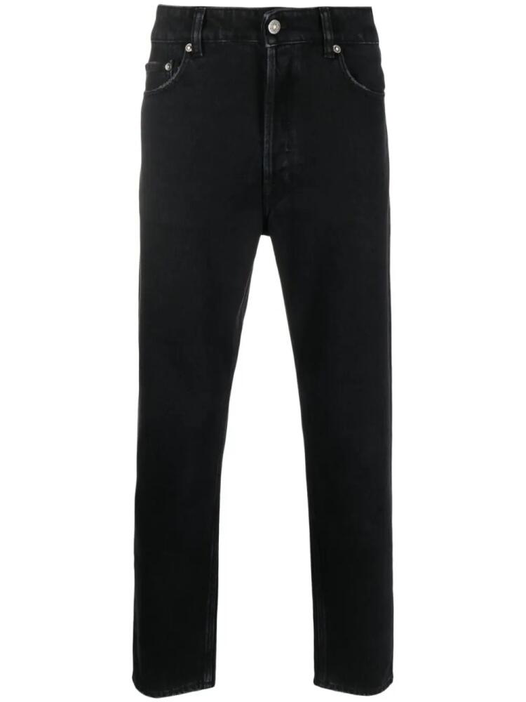 Golden Goose low-rise straight-leg jeans - Black Cover