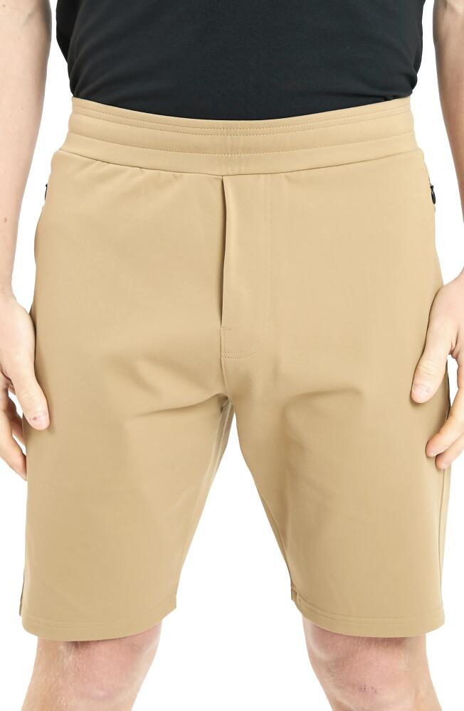 Public Rec All Day Everyday Sweat Shorts in Khaki Cover