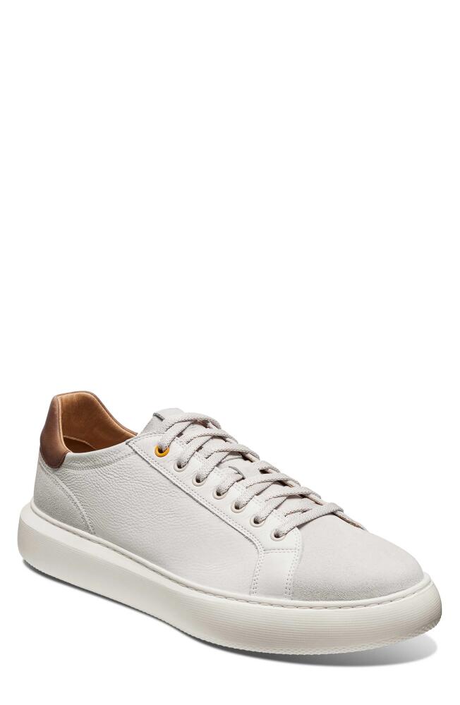 Samuel Hubbard Sunset Sneaker in Taupe Leather Cover