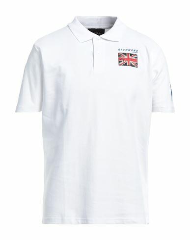 Richmond Man Polo shirt White Cotton Cover