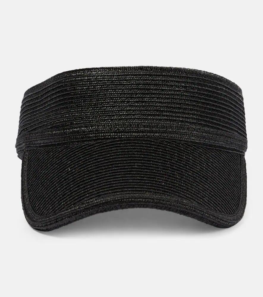 Saint Laurent Raffia visor Cover