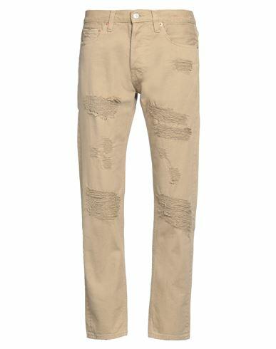 Grifoni Man Jeans Beige Cotton Cover