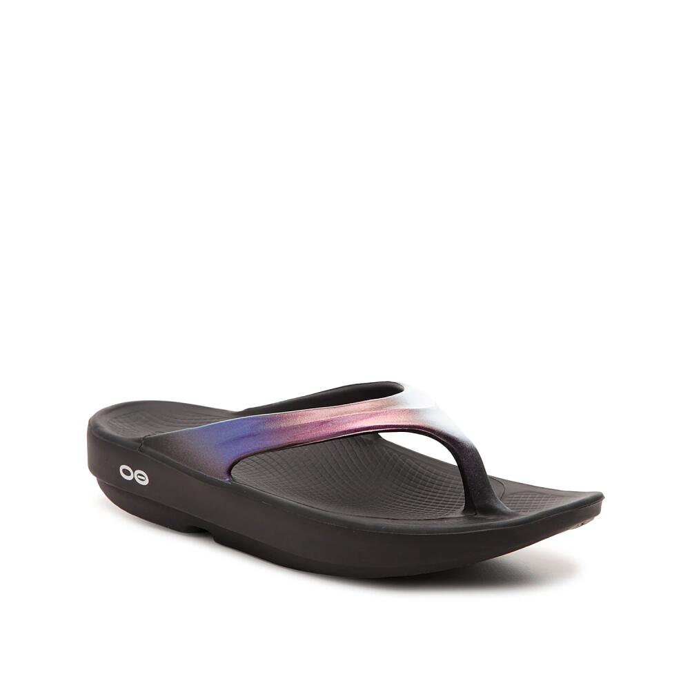 OOFOS OOlala Luxe Flip Flop | Women's | Calypso Purple Cover