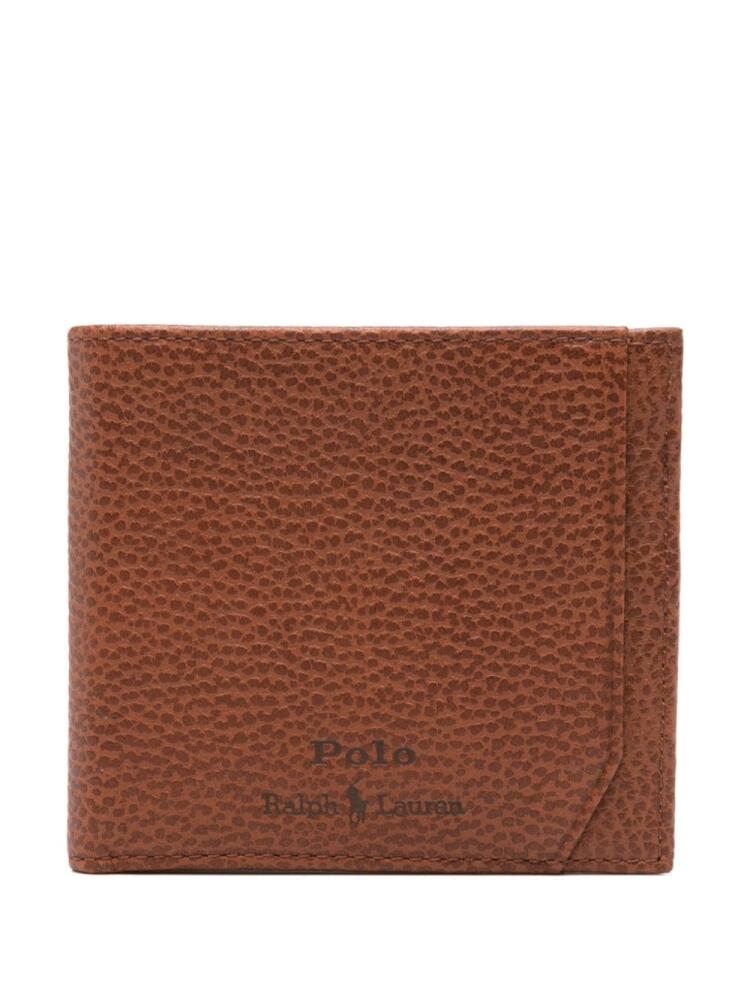 Polo Ralph Lauren leather billfold wallet - Brown Cover