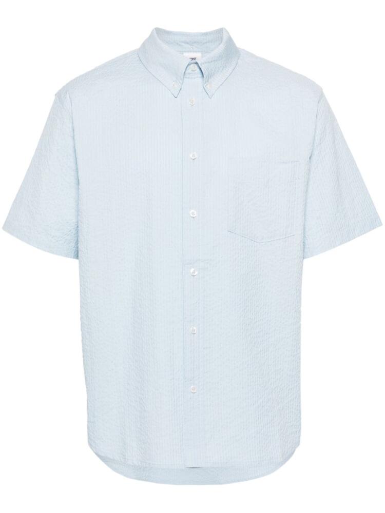 Nike striped seersucker shirt - Blue Cover