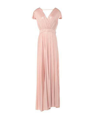 Nora Barth Woman Maxi dress Pink Polyester, Elastane Cover