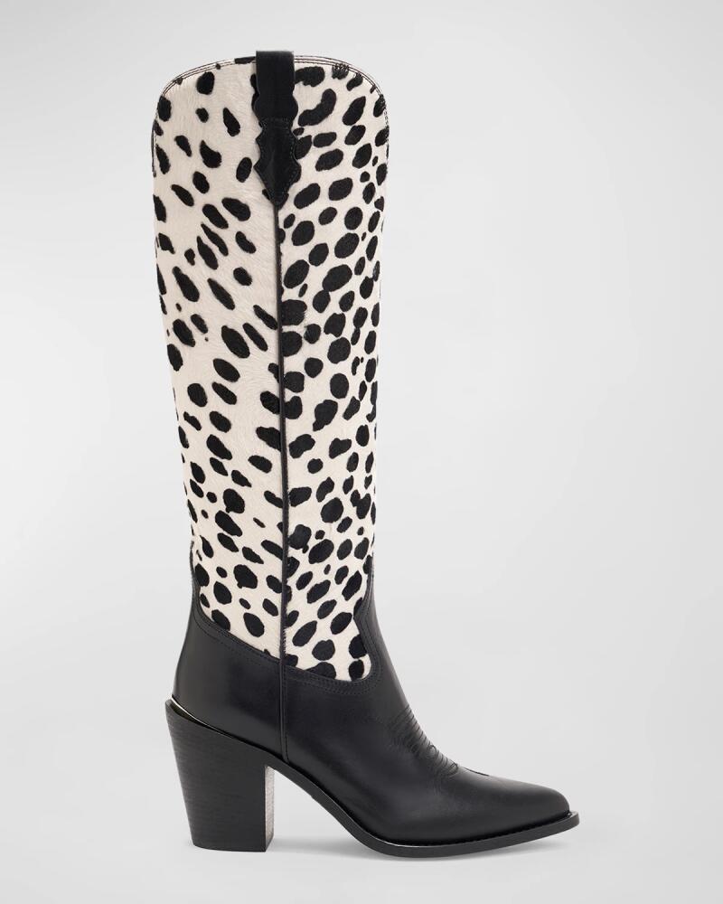 Partlow Julien Animal-Print Western Boots Cover