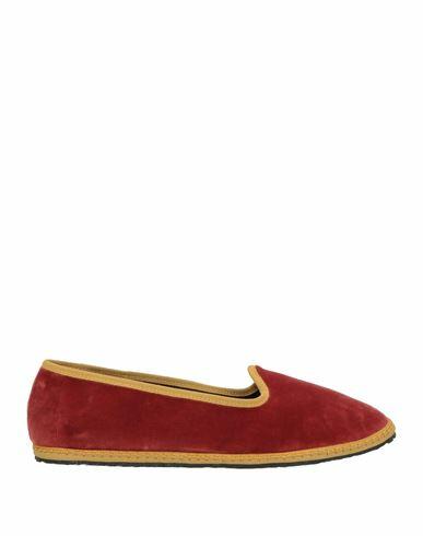 Vibi Venezia Woman Loafers Brick red Textile fibers Cover