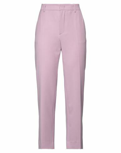 N°21 Woman Pants Lilac Polyester, Wool, Elastane Cover