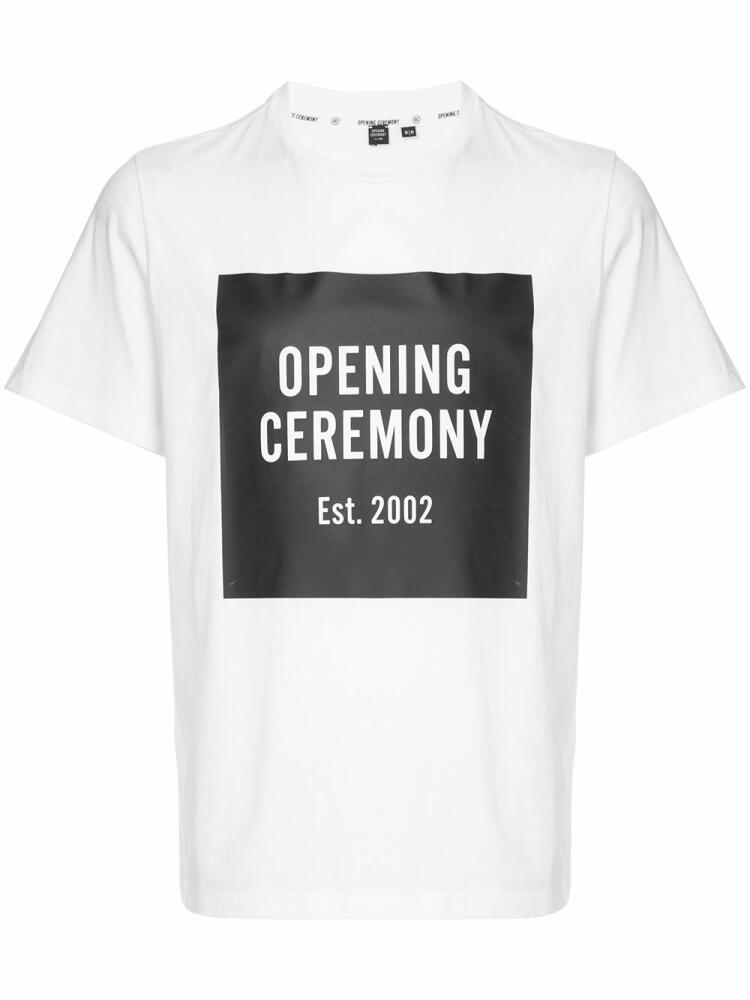 Opening Ceremony logo-print T-shirt - Neutrals Cover