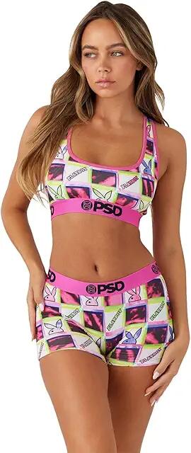 PSD Printed Boyshorts (Multi/Playboy Checkers Bs) Women's Underwear Cover