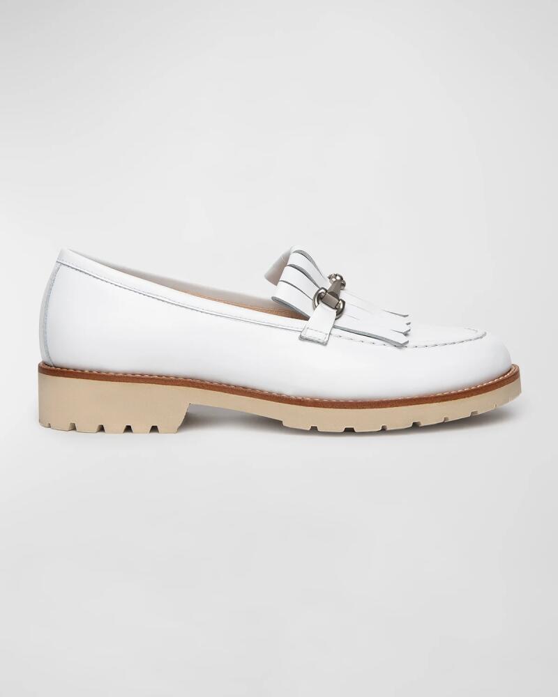 NeroGiardini Kiltie Leather Loafers Cover