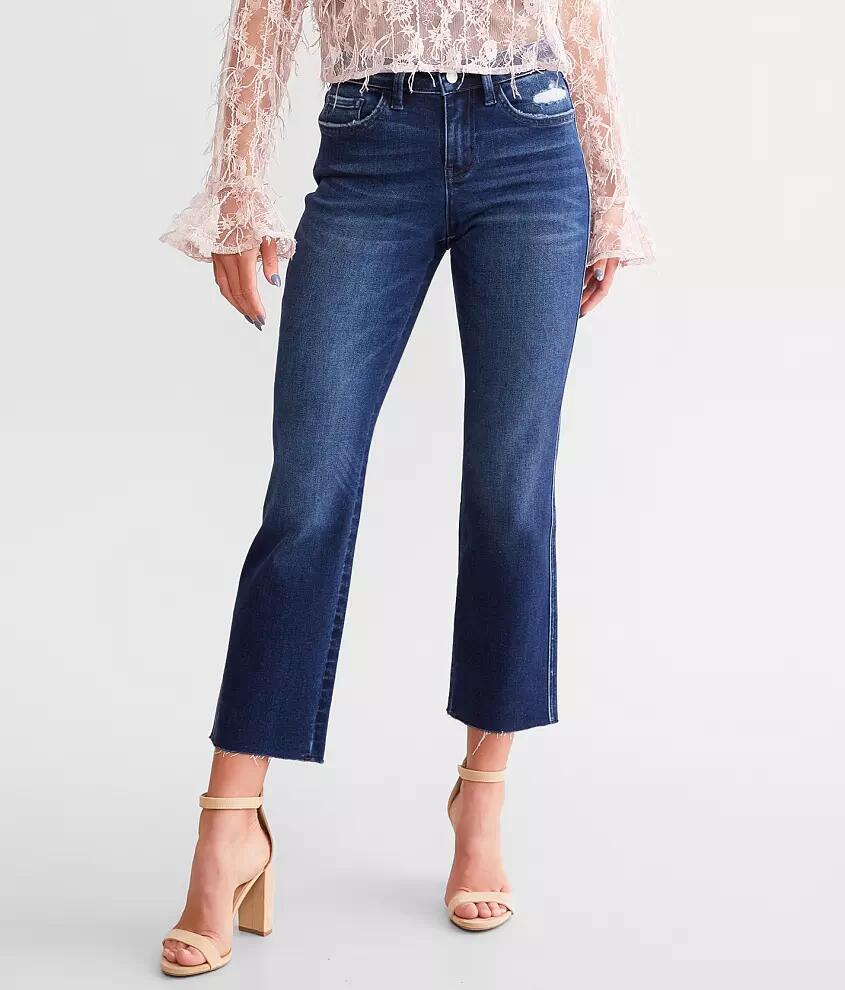 Flying Monkey Mid-Rise Cropped Straight Stretch Jean Cover