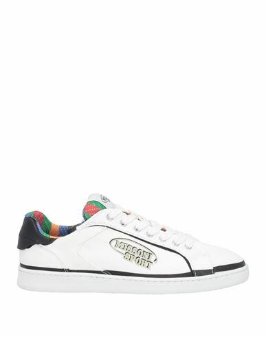 Missoni Man Sneakers White Textile fibers Cover