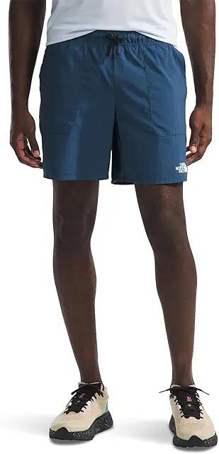 The North Face 7 Sunriser Shorts (Shady Blue) Men's Shorts Cover