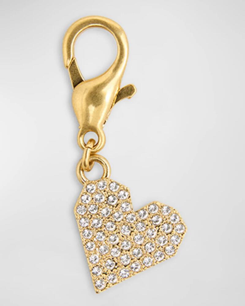 Golden Goose Crystal Heart Charm Cover