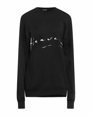 Ann Demeulemeester Woman Sweatshirt Black Cotton Cover