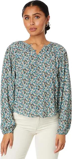 Joie Jenny (Fjord Blue Multi) Women's Clothing Cover