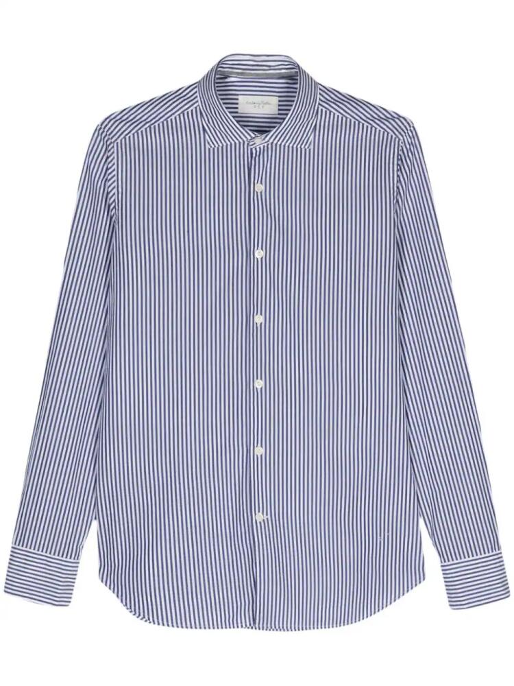 Tintoria Mattei striped shirt - Blue Cover