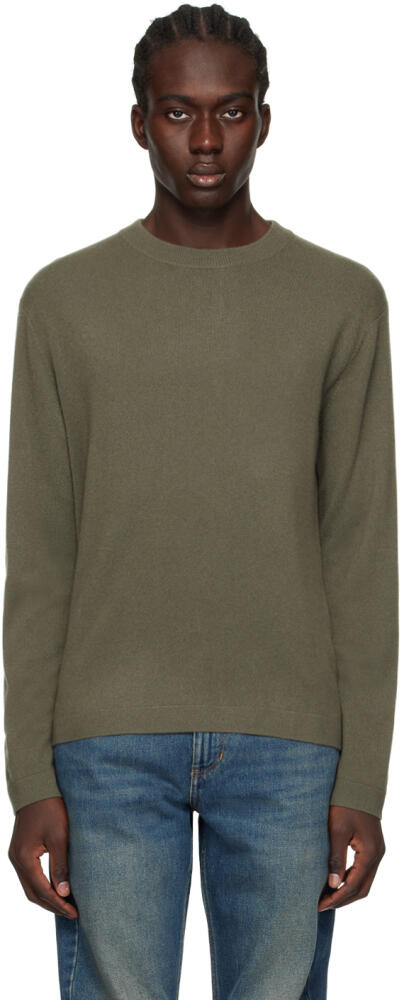 LISA YANG Khaki 'The Mason' Sweater Cover