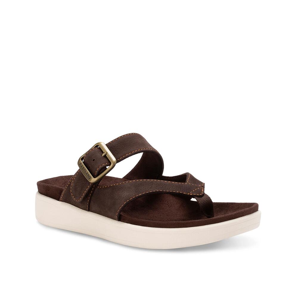 Eastland Commonwealth Sandal | Women's | Dark Brown Cover