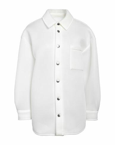 Khrisjoy Woman Shirt White Polyester Cover