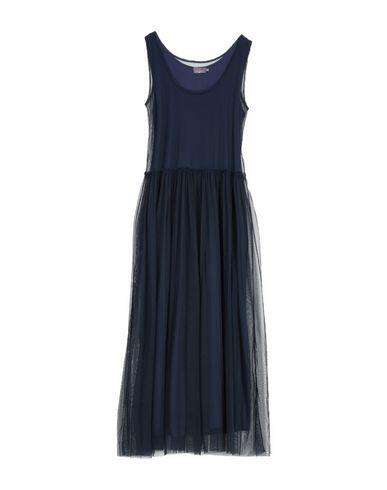 19.70 Nineteen Seventy Woman Maxi dress Midnight blue Polyester Cover