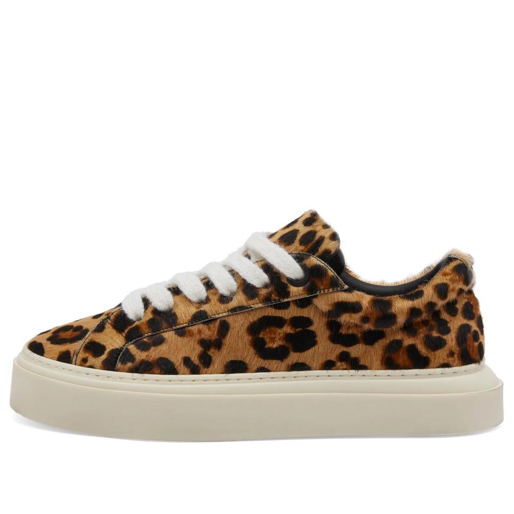 Cole Buxton Men's Wilson Sneakers in Leopard Print Cover