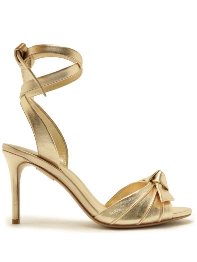 Alexandre Birman New Clarita 85 leather sandals - Gold Cover