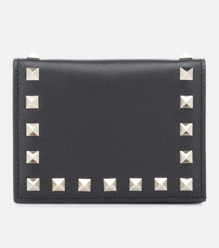 Valentino Garavani Valentino Garavani Rockstud leather wallet Cover