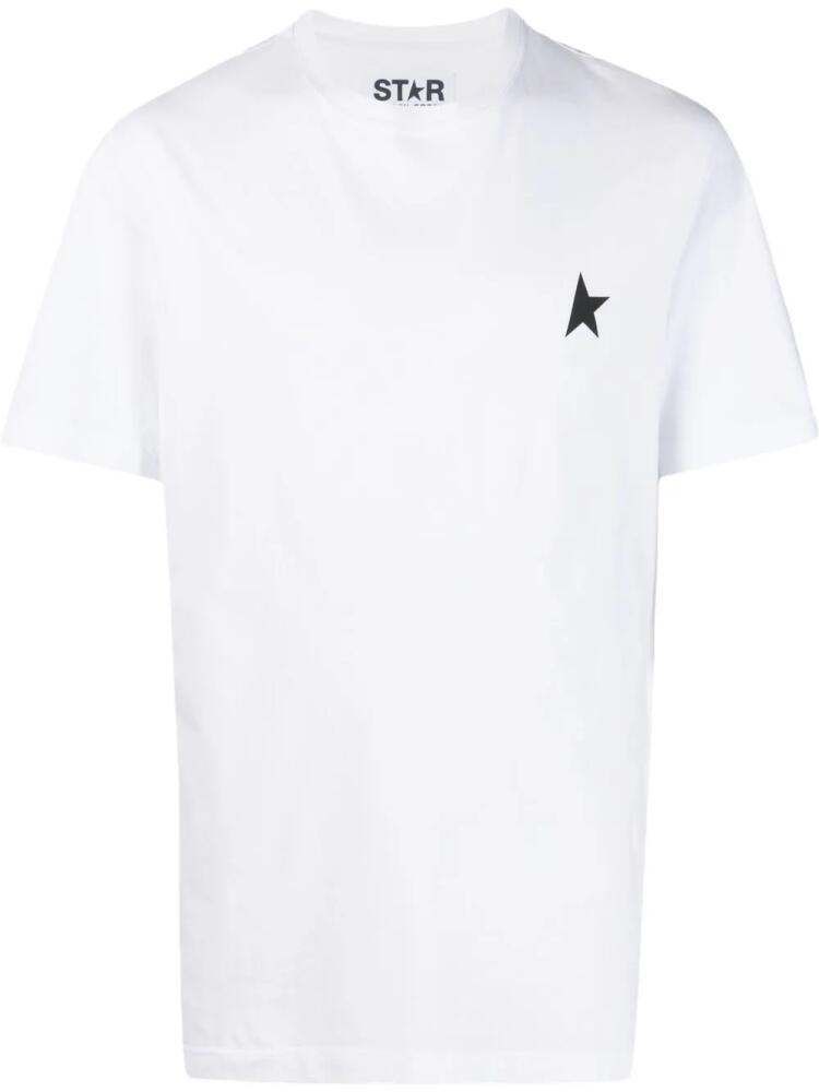 Golden Goose One Star-logo short-sleeve T-shirt - White Cover