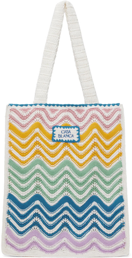 Casablanca Multicolor Wave Tote Cover