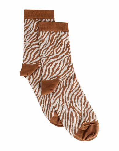 Paul Smith Woman Socks & Hosiery Tan Cotton, Polyamide, Elastane Cover