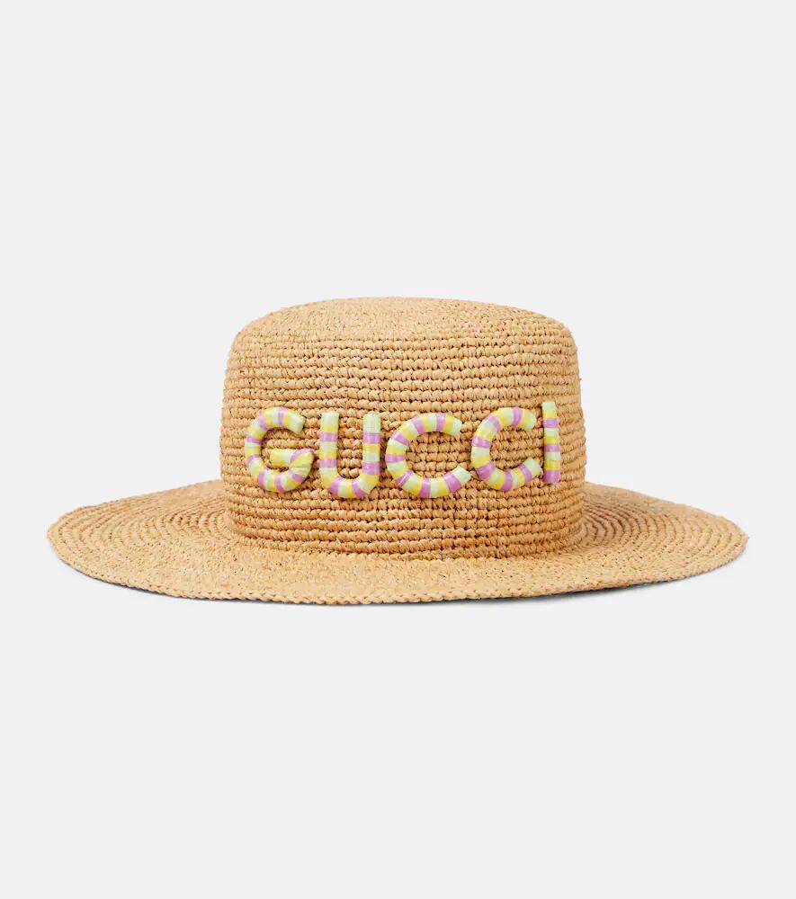 Gucci Straw bucket hat Cover