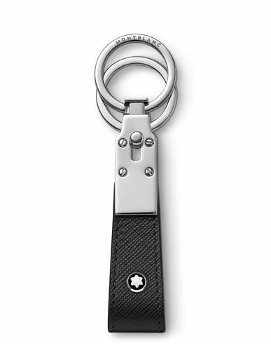 Montblanc Man Key ring Black Soft Leather Cover