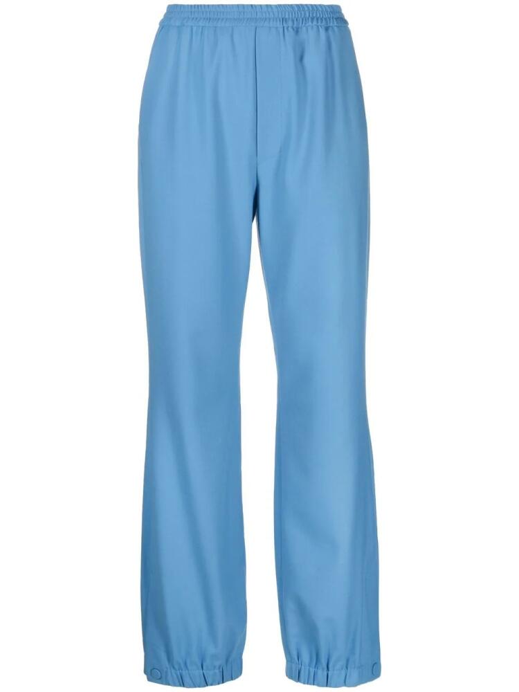 Nanushka straight-leg track pants - Blue Cover