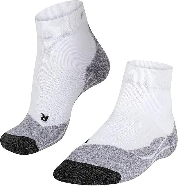 Falke TE2 Short Tennis Socks (White/Mix) Women's Knee High Socks Shoes Cover