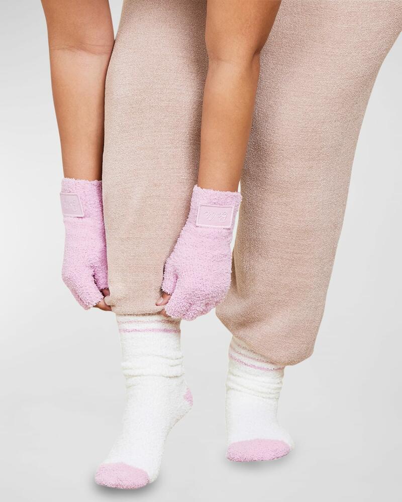 Barefoot Dreams x Barbie CozyChic Socks, Set of 2 Cover