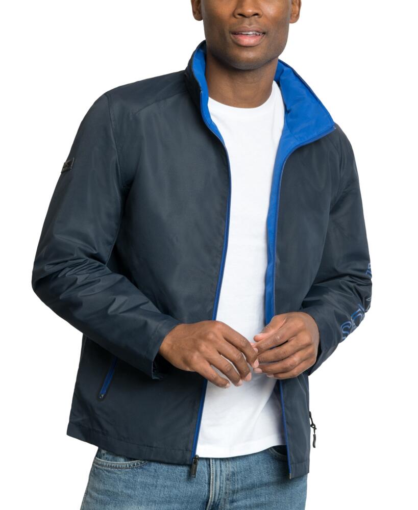 Michael Kors Men's Fontaine Jacket - Midnight/Electric Blue Cover