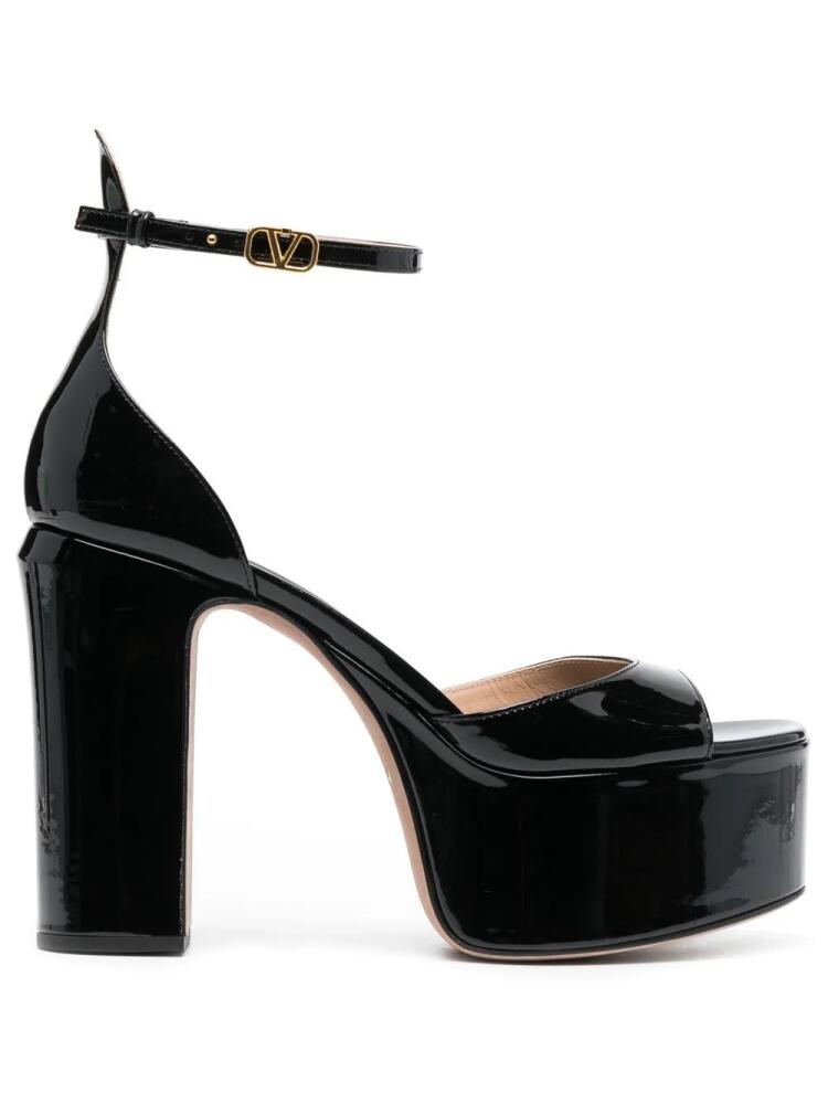 Valentino Garavani 120mm platform sandals - Black Cover