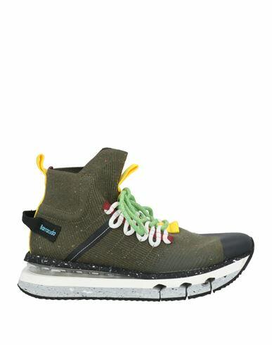 Barracuda Man Sneakers Military green Textile fibers Cover