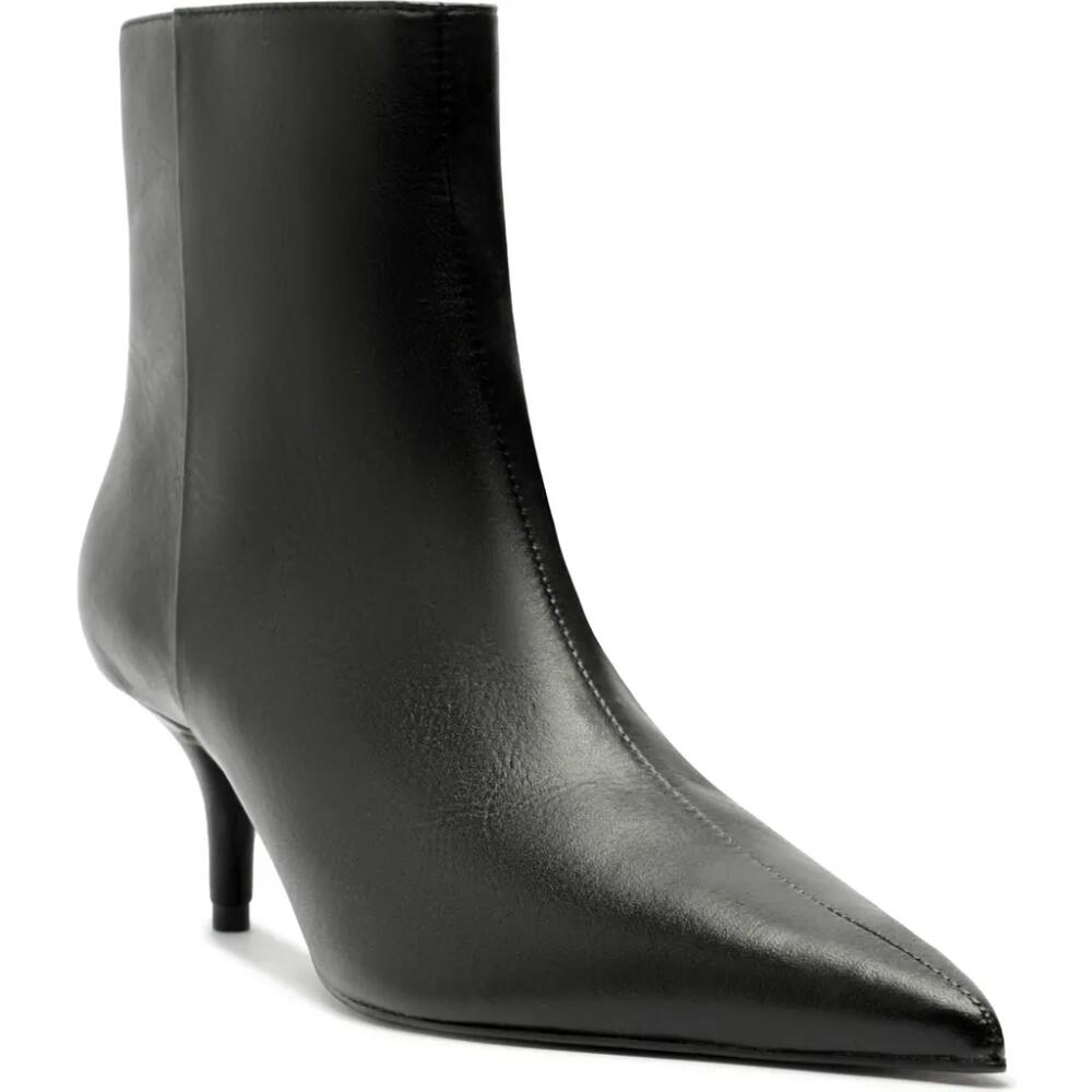 Schutz Mikki Pointed Toe Bootie in Black Cover