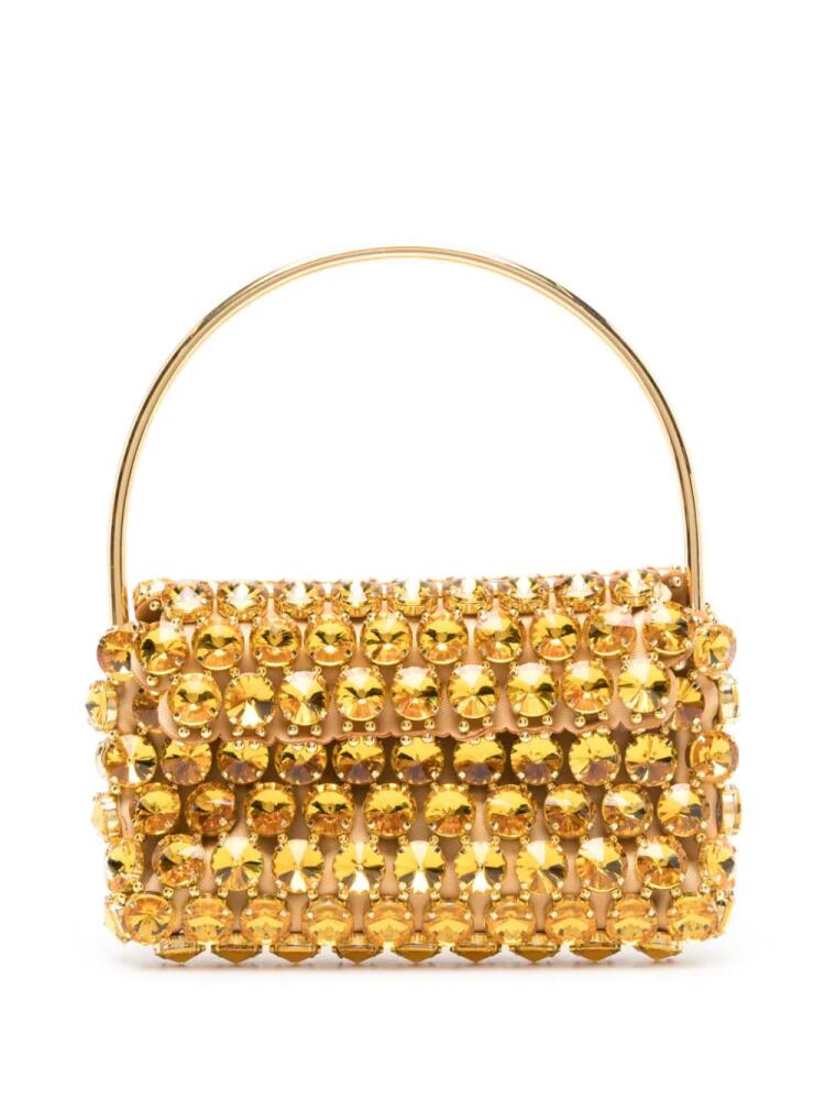 Vanina Les Nuances crystal tote bag - Gold Cover